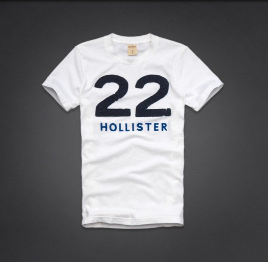 T-shirt Hollister Homme Blanc